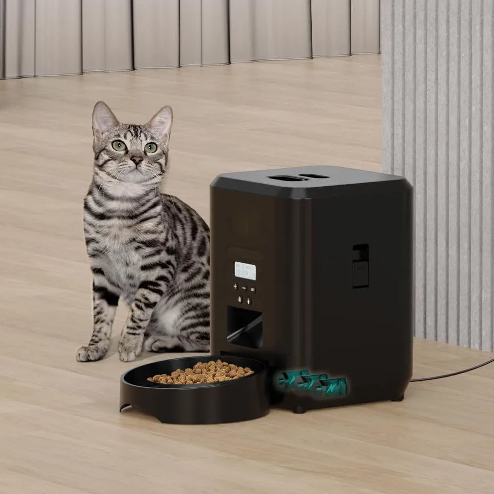 Smart Automatic Pet Feeder | Timed Food Dispenser for Dogs
