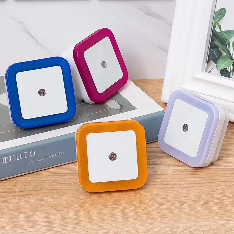 Wireless LED Night Light Sensor | Mini Plug-In Room Decoration Light