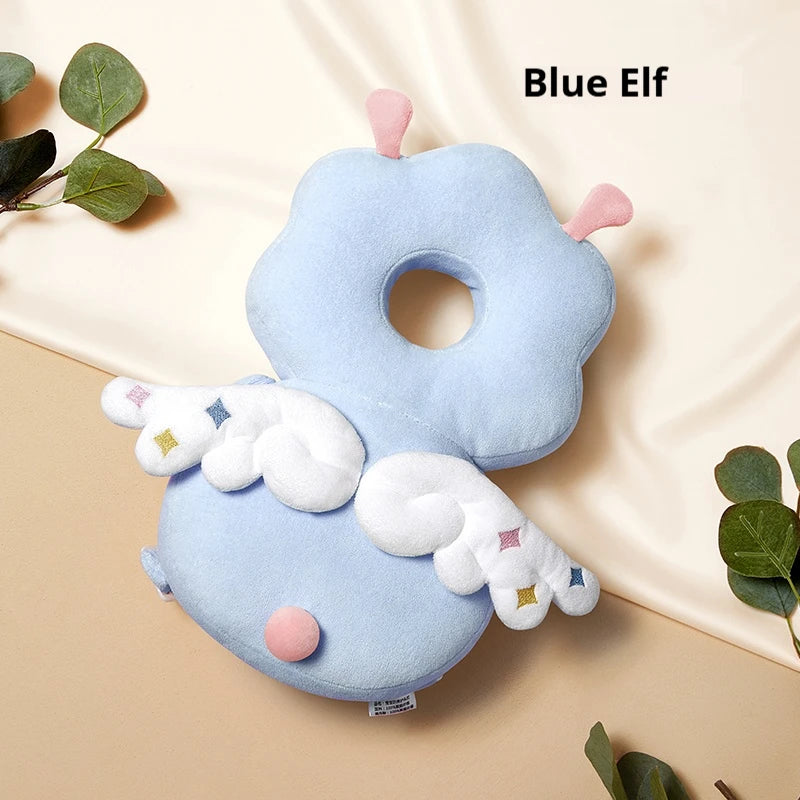 Baby Head Protection Headrest Cushion | Newborn Safety Pillow for Kids Bedding