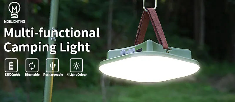 Rechargeable Portable Camping Lantern | Emergency LED Tent Light & Flashlight