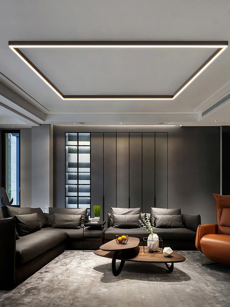Nordic Modern LED Ceiling Strip Light | Kitchen & Bedroom – Salexe