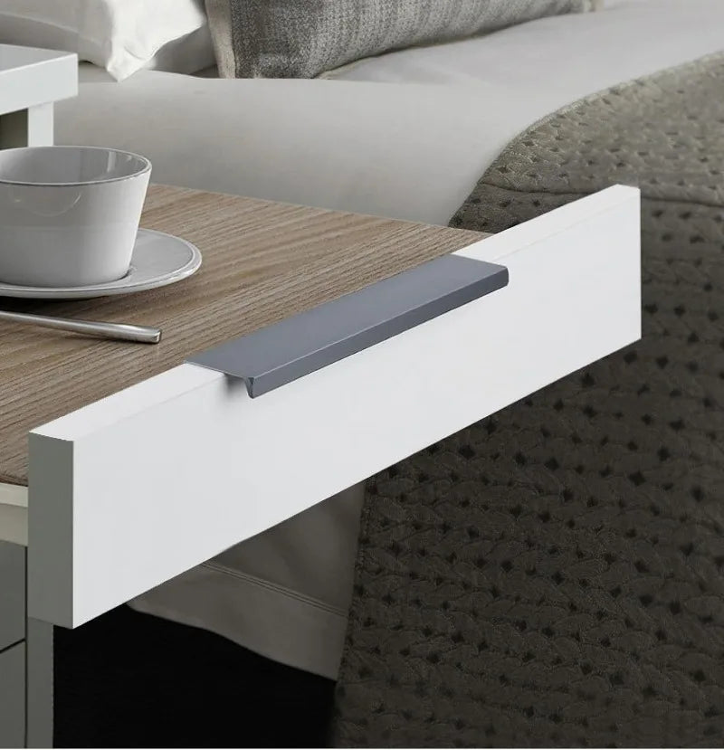 Aluminum Alloy Hidden Cabinet Pulls & Drawer Knobs | Kitchen Cupboard Door Handles