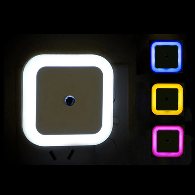 Wireless LED Night Light Sensor | Mini Plug-In Room Decoration Light