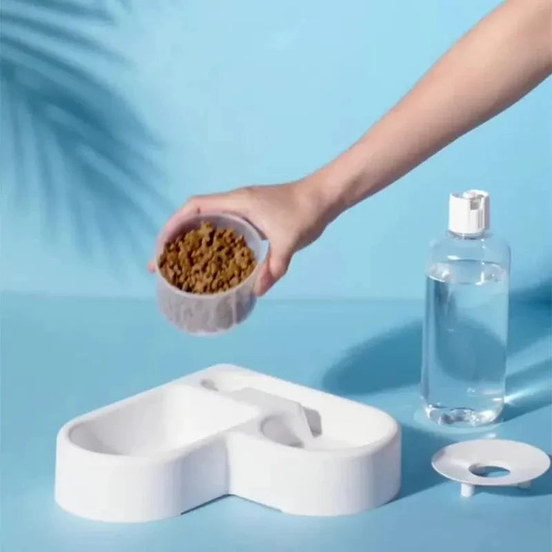Automatic Pet Drinking Bowl | Dual-Use Food & Water – Salexe