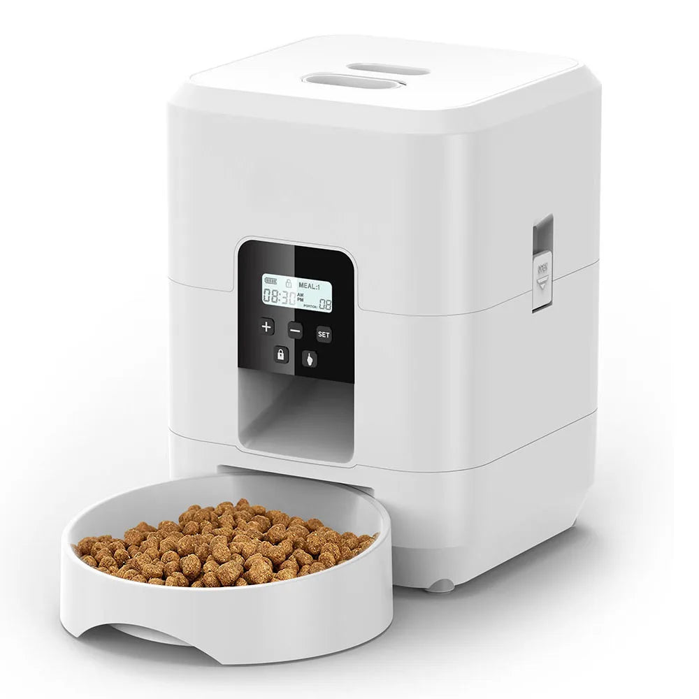Smart Automatic Pet Feeder | Timed Food Dispenser for Dogs
