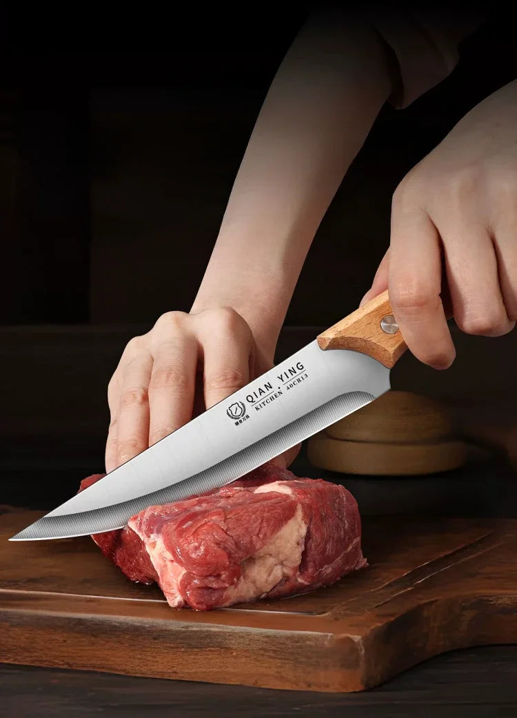 High Hardness Stainless Steel Boning Knife | Sharp Chef Butcher Kitchen Knife