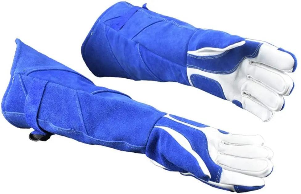 Anti-Bite Pet Protection Gloves | Thickened Leather Training Gloves for Dogs & Cats