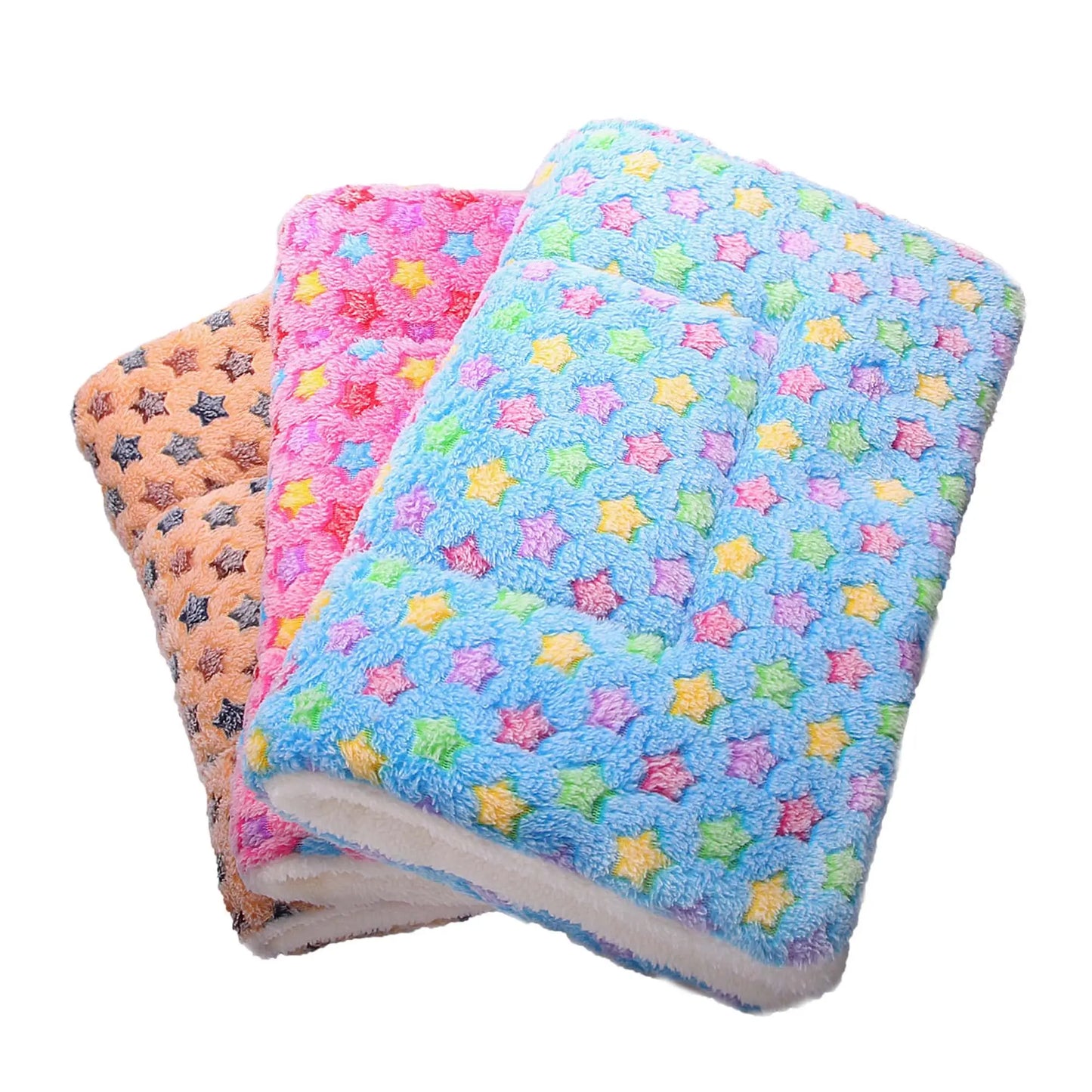 Flannel Dog Bed & Sleeping Mat | Thickened Blanket Rug for Small, Medium & Large Dogs