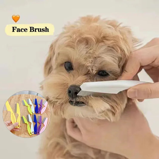 Stainless Steel Pet Flea & Shedding Comb | Grooming Brush for Dogs