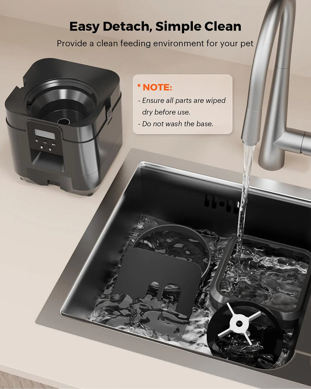 Smart Automatic Pet Feeder | Timed Food Dispenser for Dogs