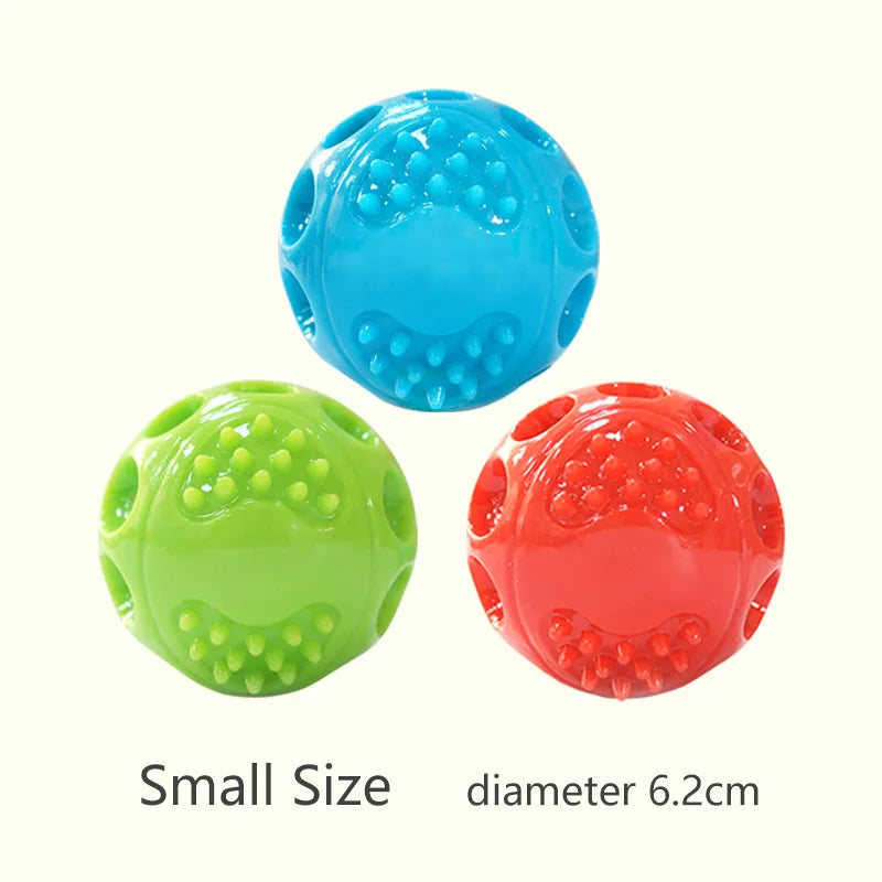 Squeaky Bouncing Dog Ball Toy | Durable Floatable Bite Resistant Pet Toy