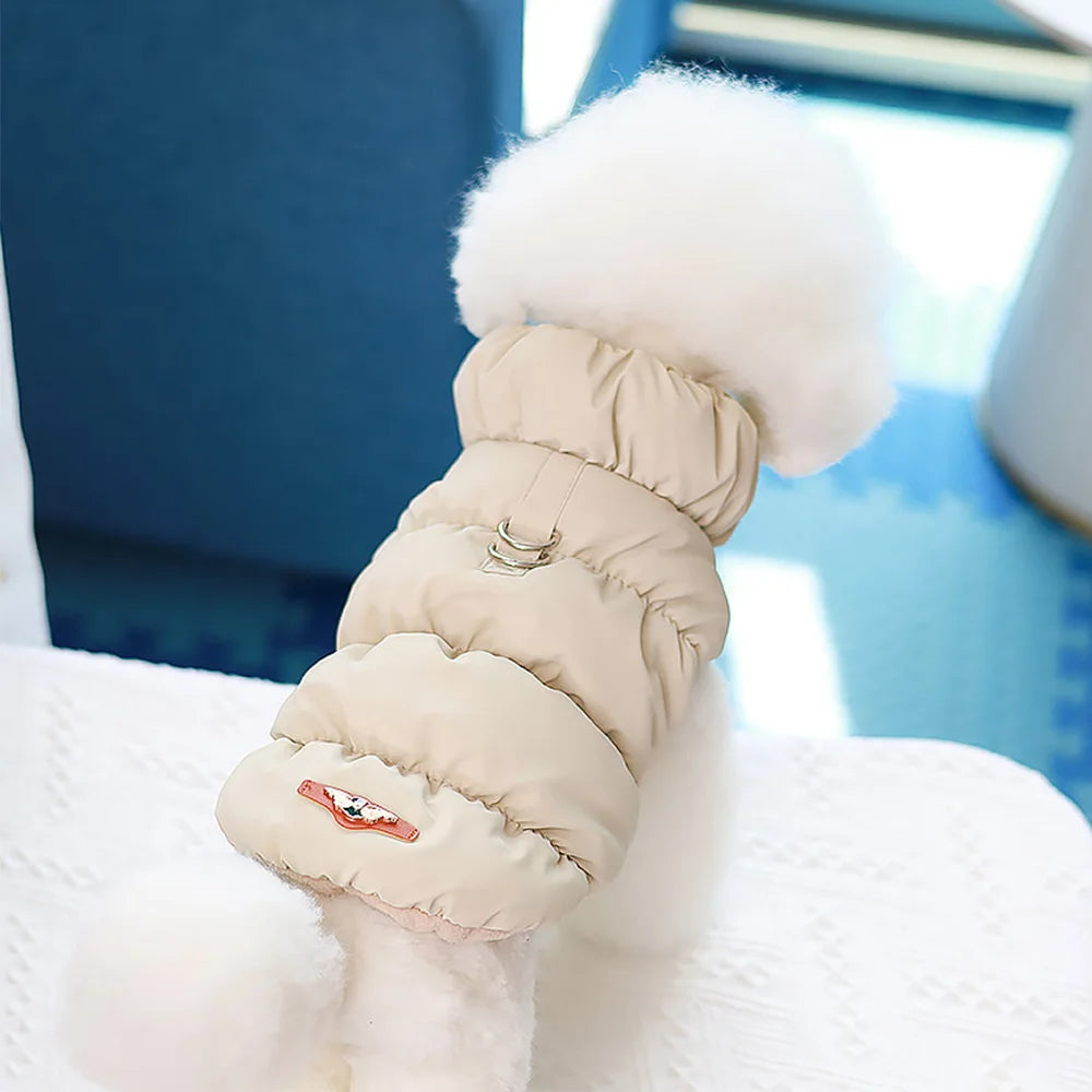 Soft Padded Dog Vest Jacket | Warm Winter Coat for Small & Medium Dogs