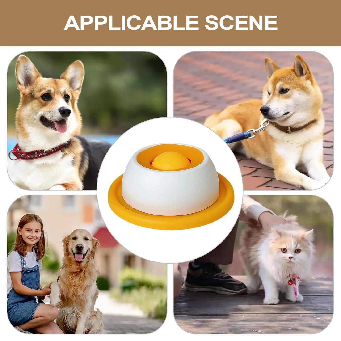 Interactive Dog Lick Toy & Slow Feeder | Puppy Training Enrichment Dispenser