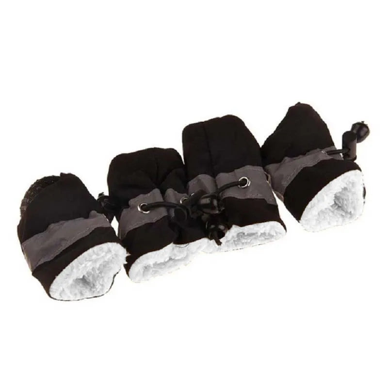 Antiskid Waterproof Dog Shoes | Soft Sole Winter Paw Protection