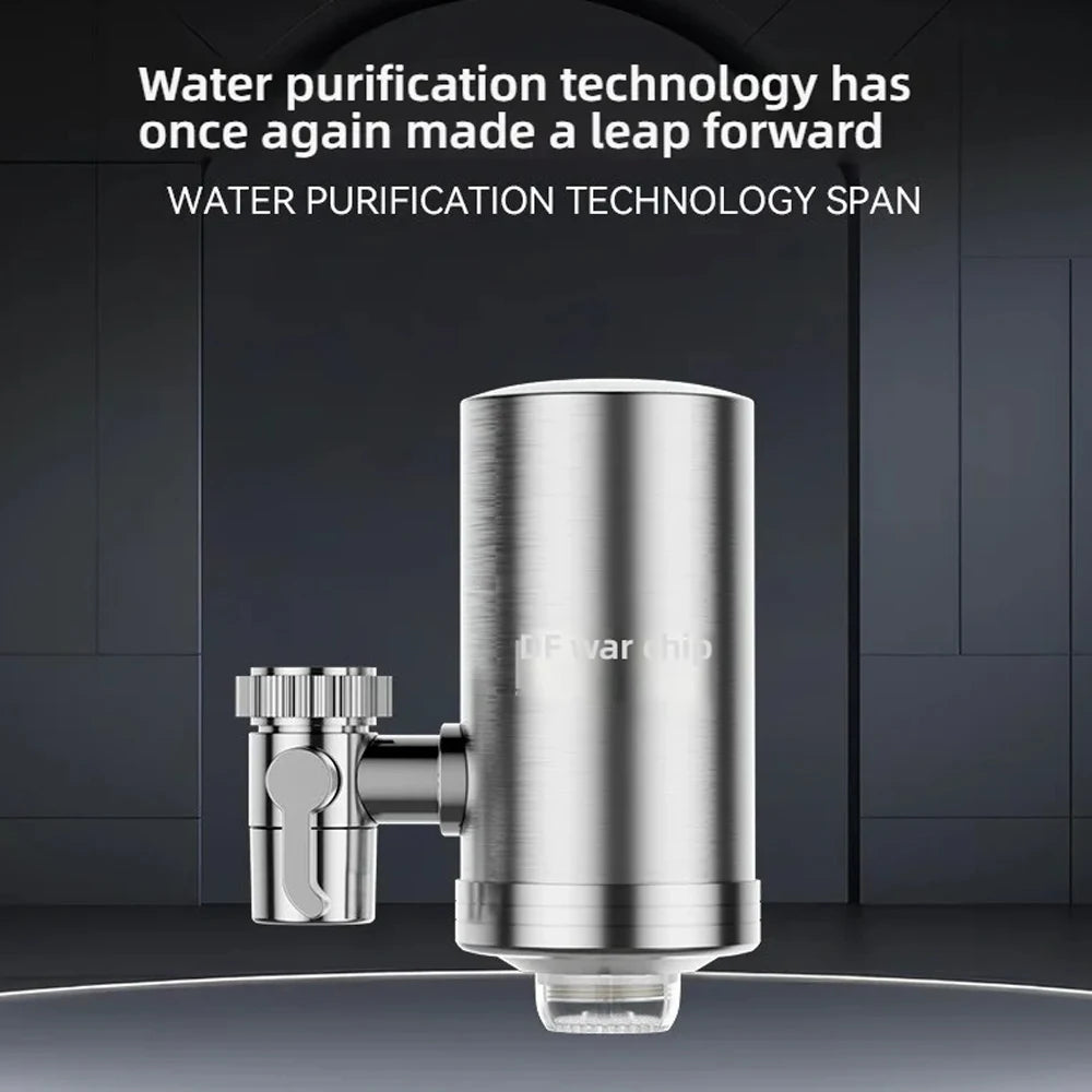 Stainless Steel Kitchen Faucet Water Purifier | Tap Filter for Household Drinking