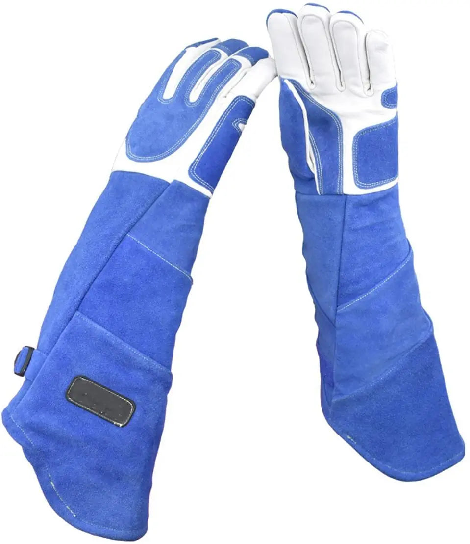 Anti-Bite Pet Protection Gloves | Thickened Leather Training Gloves for Dogs & Cats