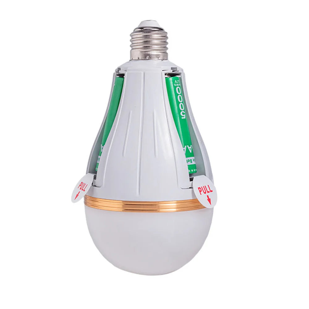 Smart Rechargeable Emergency LED Bulb | Flicker-Free Detachable Hook Light