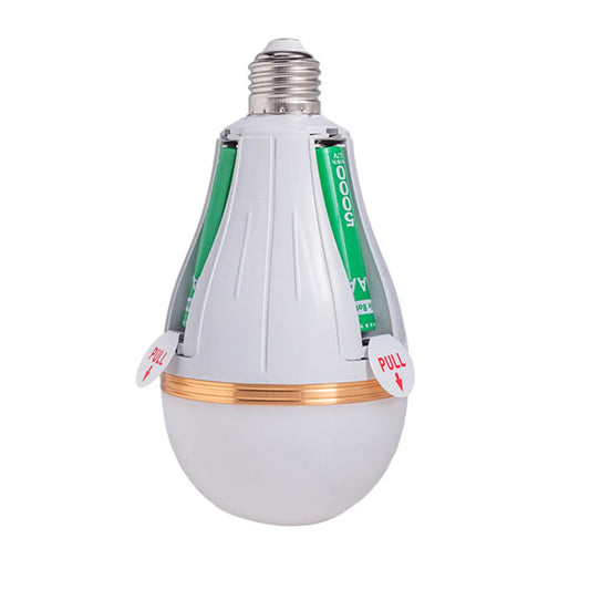 Smart Rechargeable Emergency LED Bulb | Flicker-Free Detachable Hook Light