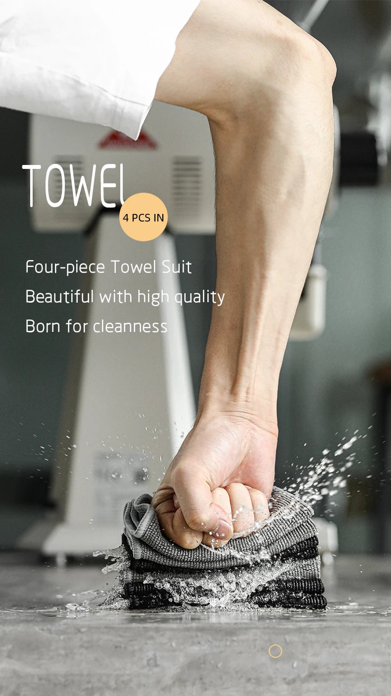 Barista Coffee Bar Cleaning Cloths | Professional Espresso Machine Towels