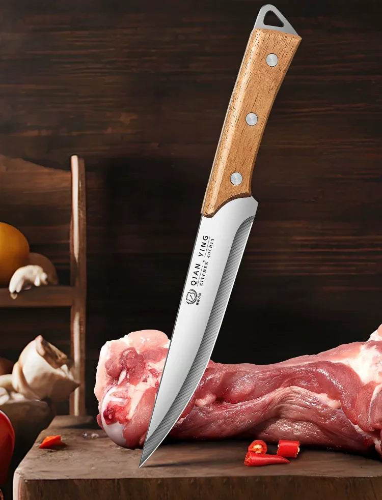 High Hardness Stainless Steel Boning Knife | Sharp Chef Butcher Kitchen Knife