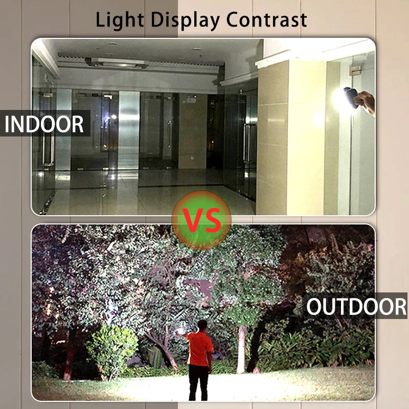 Rechargeable Portable Camping Lantern | Emergency LED Tent Light & Flashlight