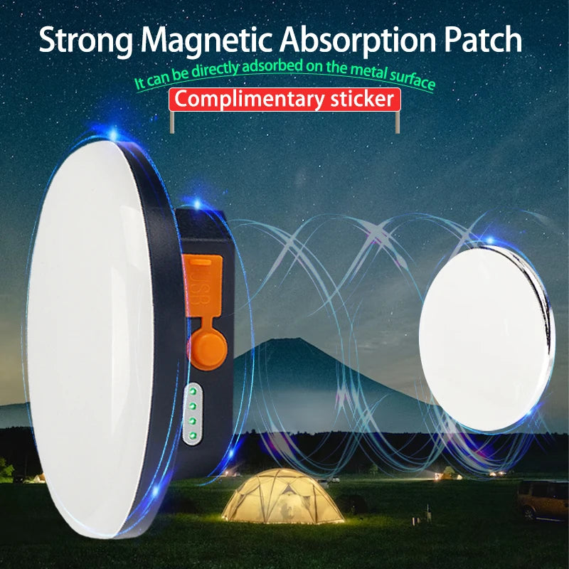 Rechargeable Portable Camping Lantern | Emergency LED Tent Light & Flashlight