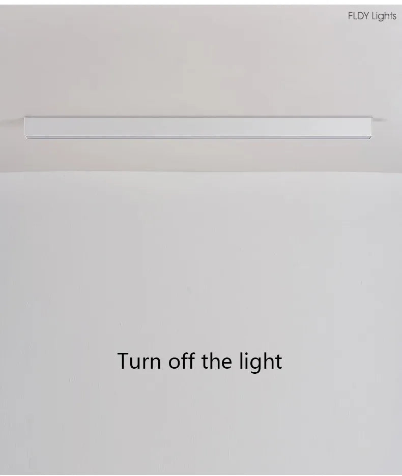 Nordic Modern LED Ceiling Strip Light | Kitchen & Bedroom – Salexe