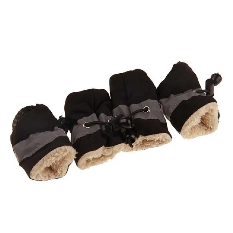 Antiskid Waterproof Dog Shoes | Soft Sole Winter Paw Protection
