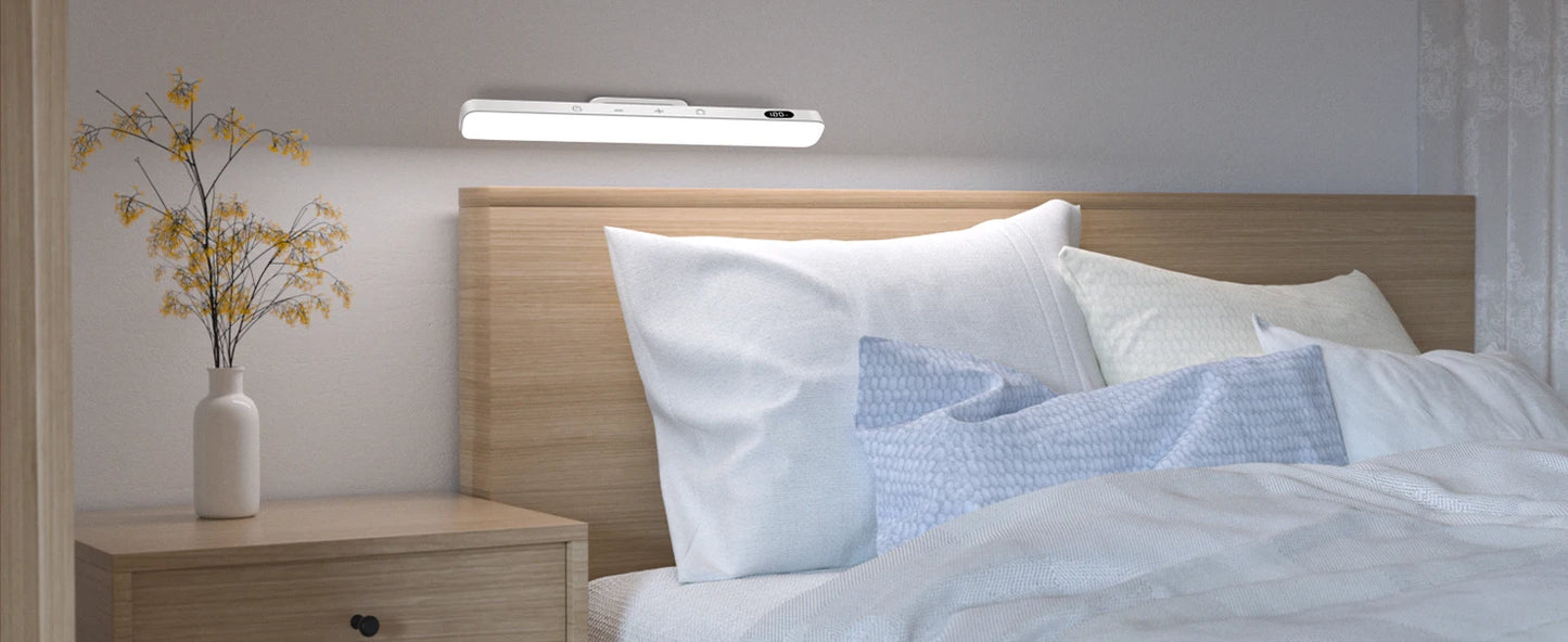 5W Dimmable 3-Color Rechargeable Makeup Night Light | Under Cabinet Closet & Desk Lamp