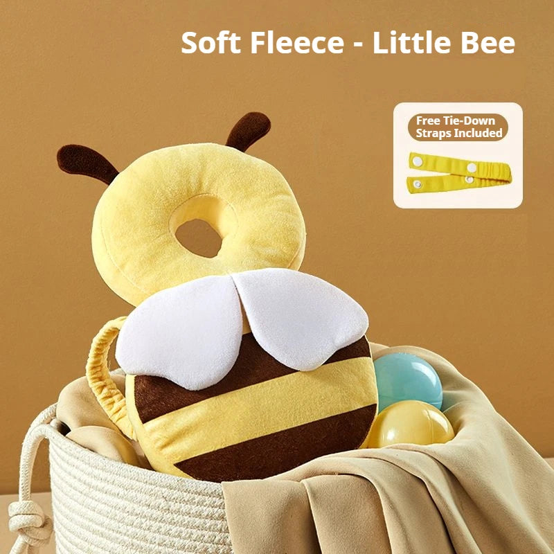 Baby Head Protection Headrest Cushion | Newborn Safety Pillow for Kids Bedding