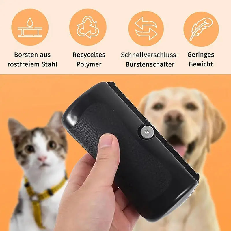 Professional Dog Deshedding Brush | Ergonomic Pet Hair Remover Tool