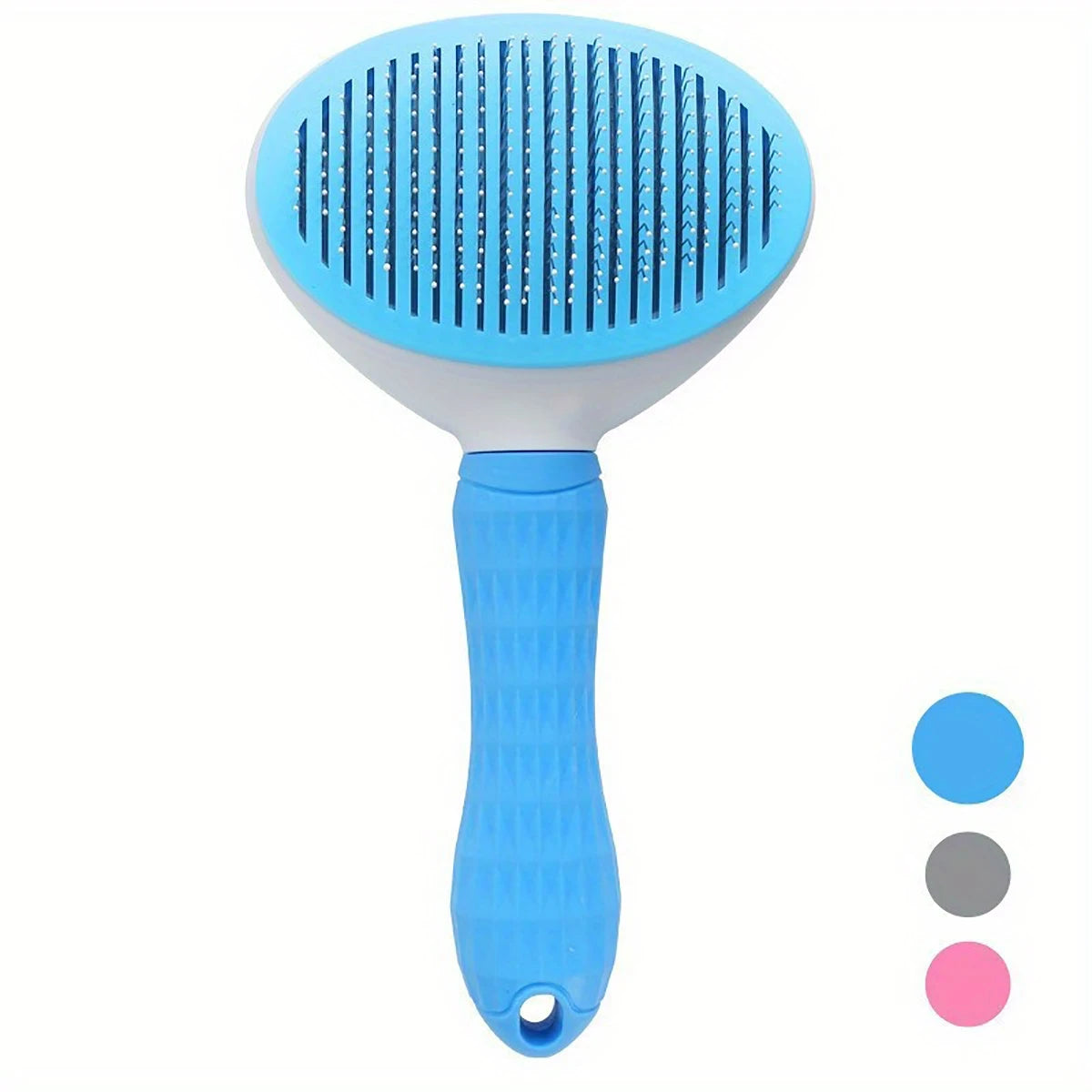 Self-Cleaning Pet Slicker Brush | Hair Removal Comb for Dogs