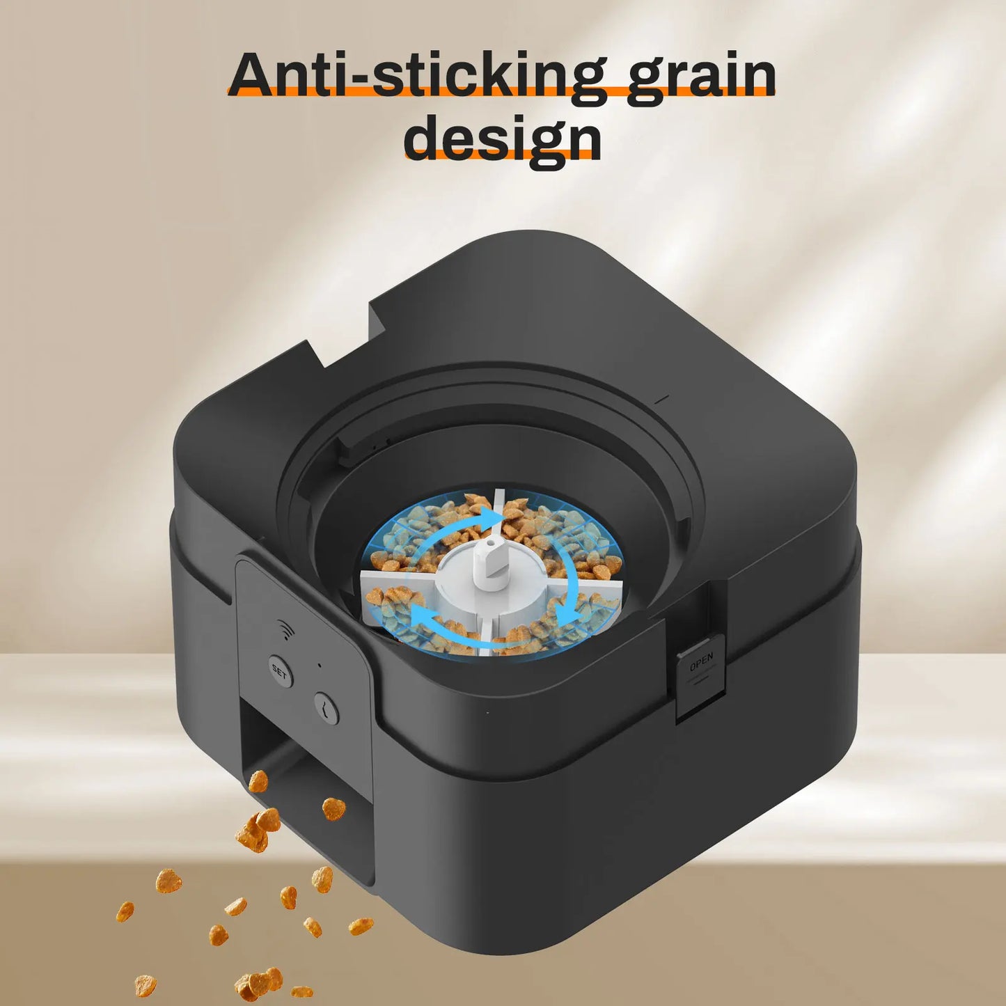 Smart Automatic Pet Feeder | Timed Food Dispenser for Dogs