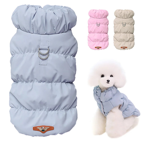 Soft Padded Dog Vest Jacket | Warm Winter Coat for Small & Medium Dogs