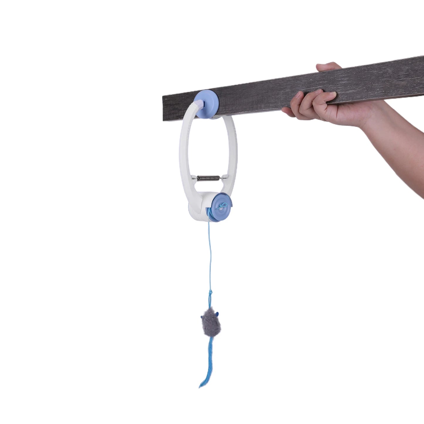 Automatic Retractable Door Hanging Cat Toy | Self-Play Exercise Toy for Kittens