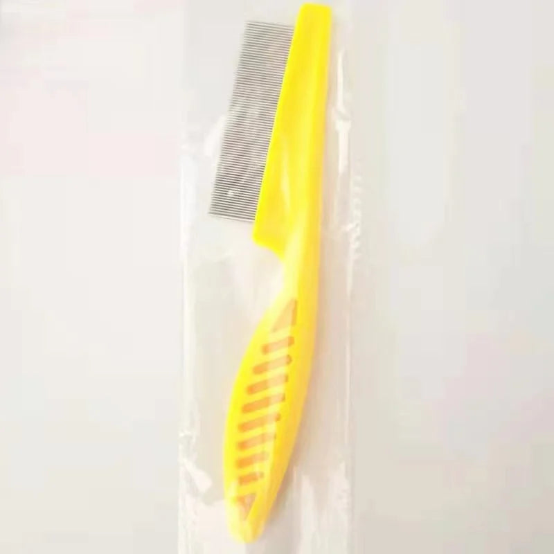Stainless Steel Pet Flea & Shedding Comb | Grooming Brush for Dogs