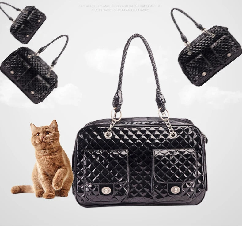 Expandable Pet Carrier Backpack | Travel Bag with Tunnel & Shoulder Strap for Cats