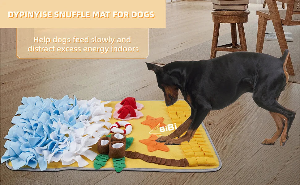 Dog Sniffing Mat & Slow Feeder Blanket | Anti-Boredom Training Toy