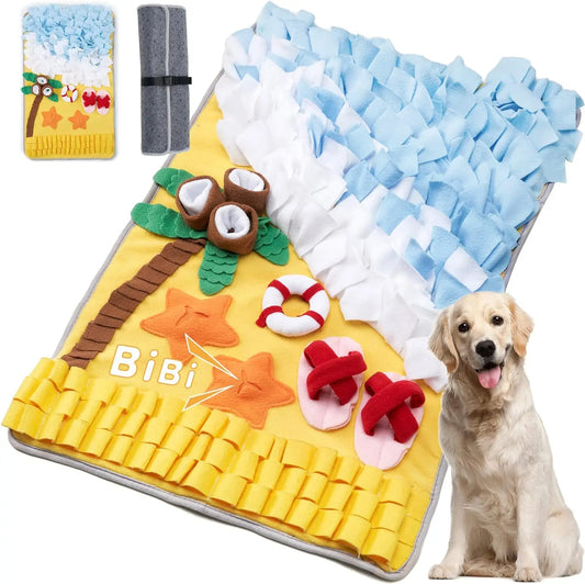 Dog Sniffing Mat & Slow Feeder Blanket | Anti-Boredom Training Toy