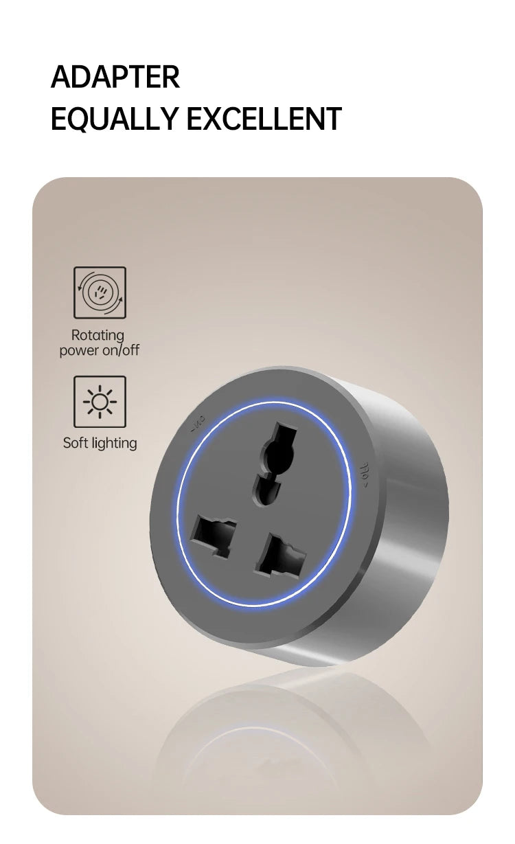 Universal Wall Power Track Socket | Removable USB Adapter Plug US EU UK FR