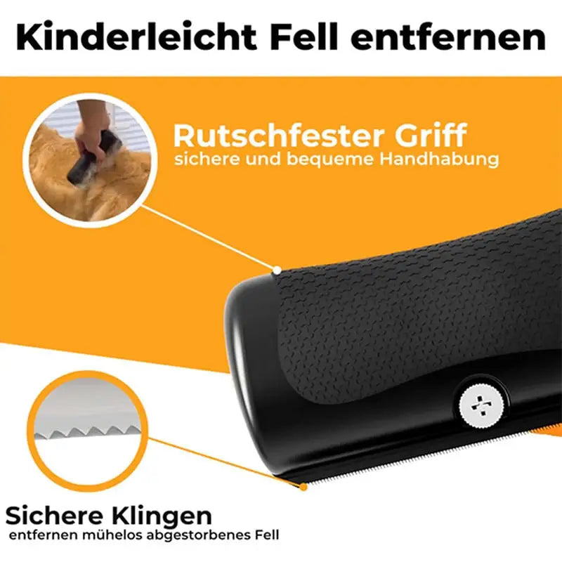 Professional Dog Deshedding Brush | Ergonomic Pet Hair Remover Tool