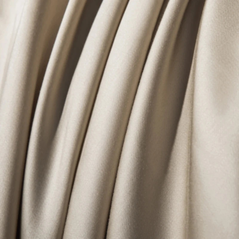 Natural Mulberry Silk Fitted Sheet | Luxury Mattress Cover King Queen Custom Size