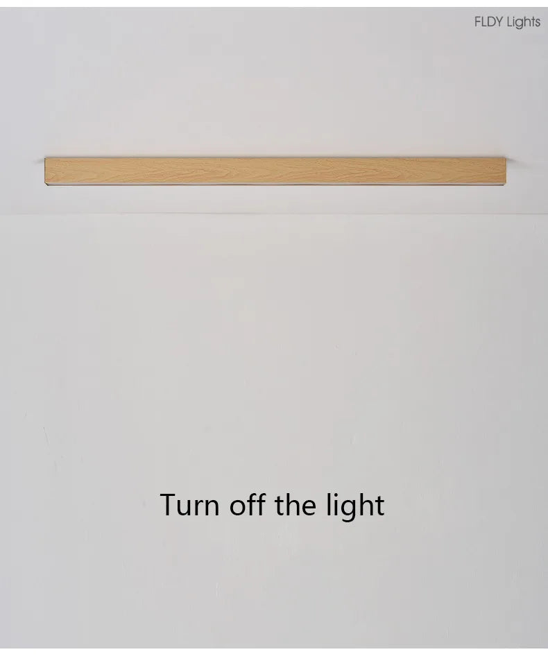 Nordic Modern LED Ceiling Strip Light | Kitchen & Bedroom – Salexe