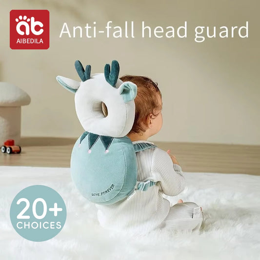 Baby Head Protection Headrest Cushion | Newborn Safety Pillow for Kids Bedding