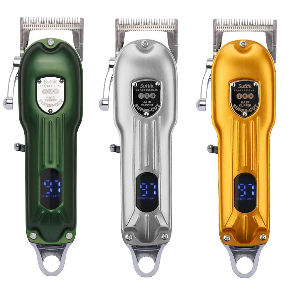 Professional Rechargeable Dog Hair Clipper | Low Noise Pet Trimmer & Shaver