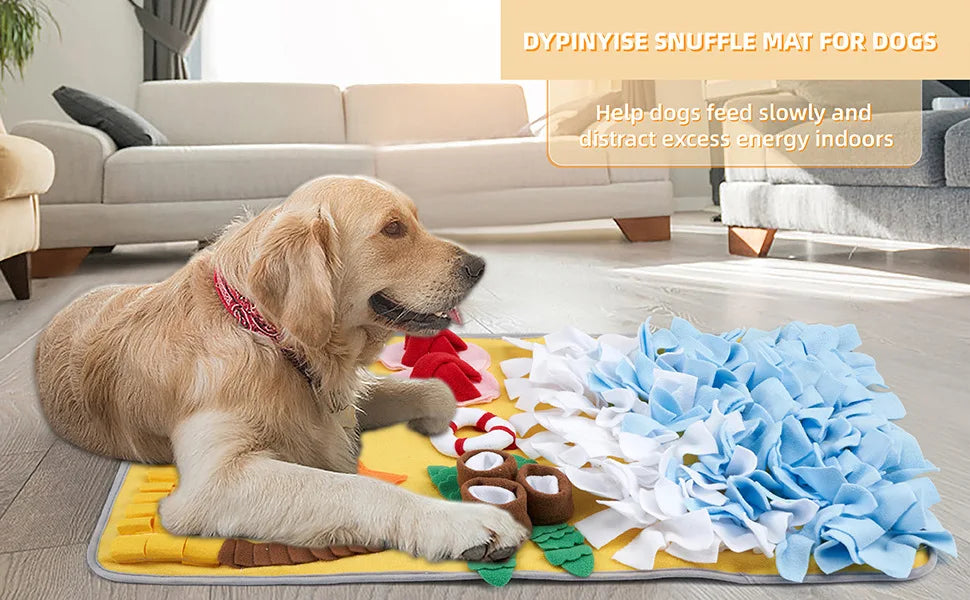 Dog Sniffing Mat & Slow Feeder Blanket | Anti-Boredom Training Toy