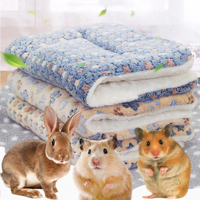 Flannel Dog Bed & Sleeping Mat | Thickened Blanket Rug for Small, Medium & Large Dogs