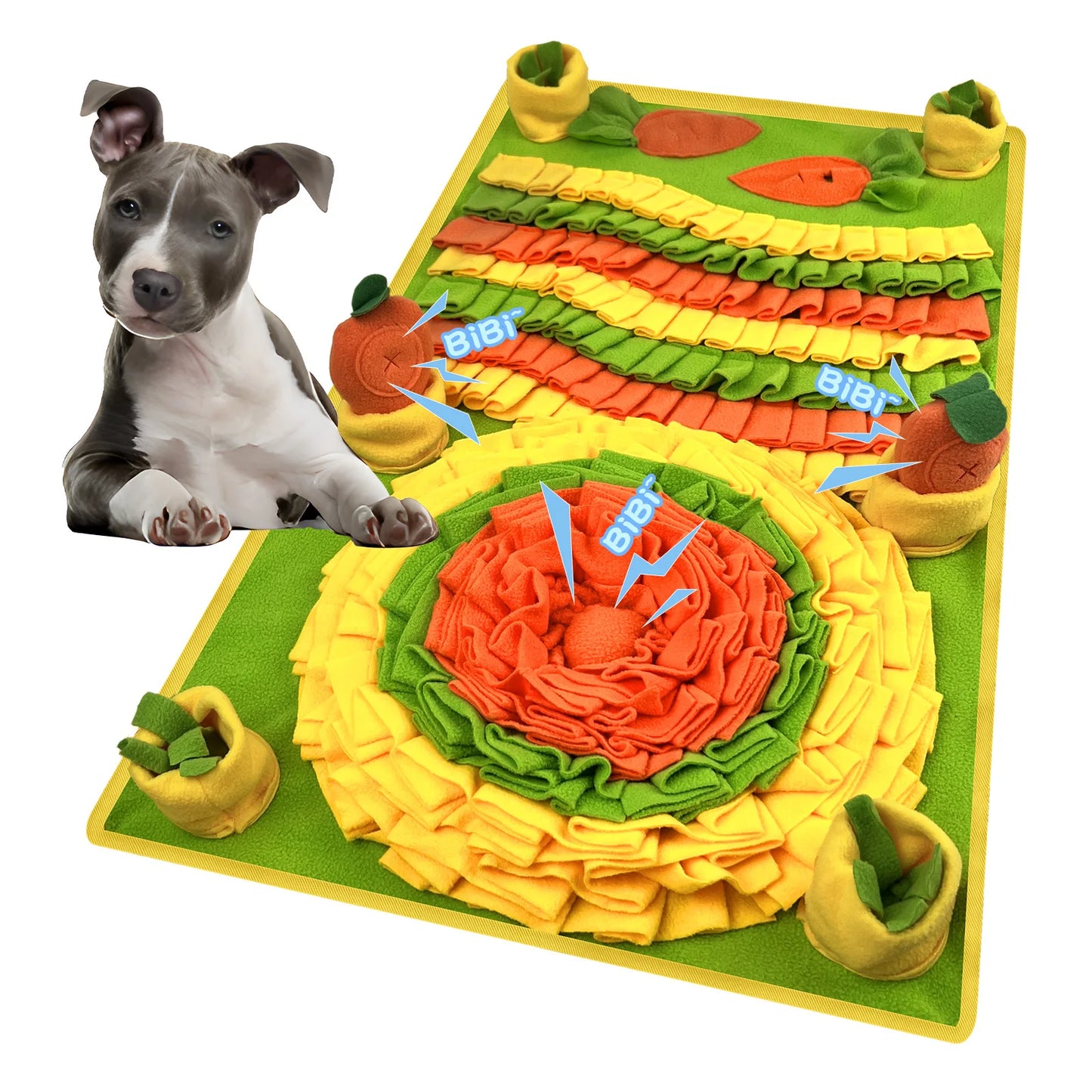Dog Sniffing Mat & Slow Feeder Blanket | Anti-Boredom Training Toy