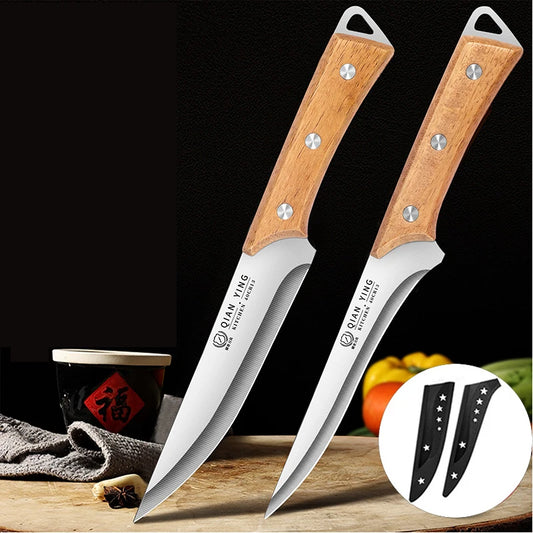High Hardness Stainless Steel Boning Knife | Sharp Chef Butcher Kitchen Knife