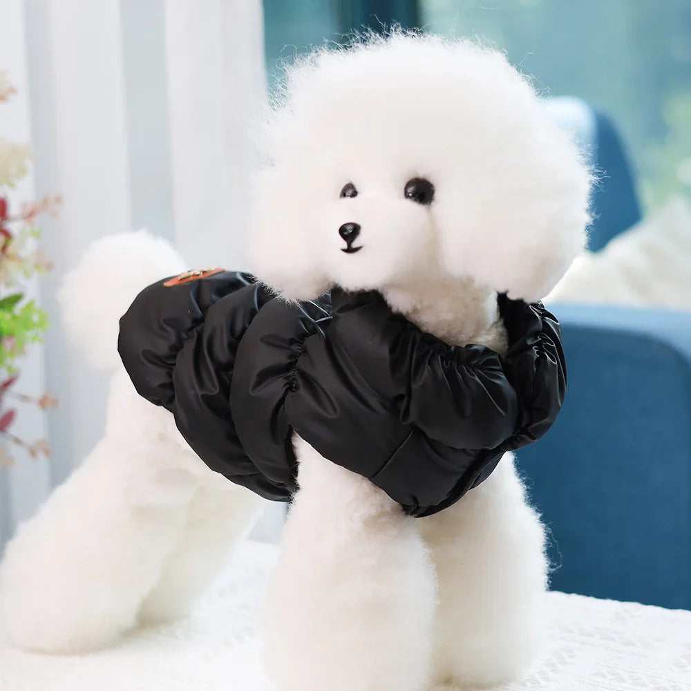 Soft Padded Dog Vest Jacket | Warm Winter Coat for Small & Medium Dogs